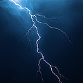 Lightning with cloudscape